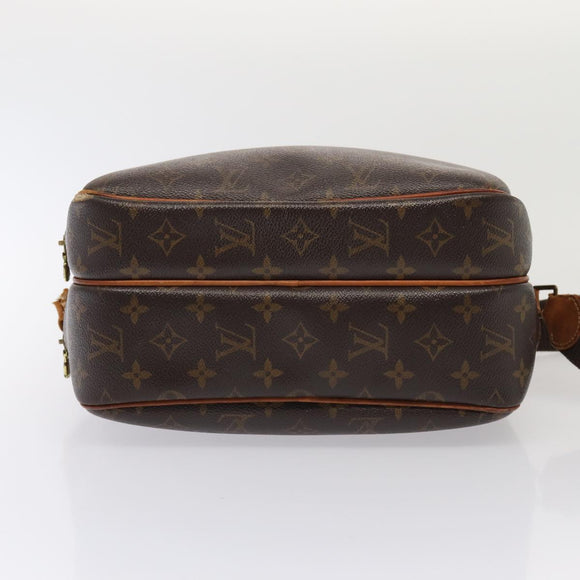 LOUIS VUITTON Monogram Reporter PM Shoulder Bag M45254 LV Auth am6563