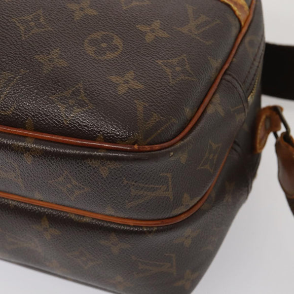 LOUIS VUITTON Monogram Reporter PM Shoulder Bag M45254 LV Auth am6563