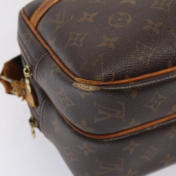 LOUIS VUITTON Monogram Reporter PM Shoulder Bag M45254 LV Auth am6563