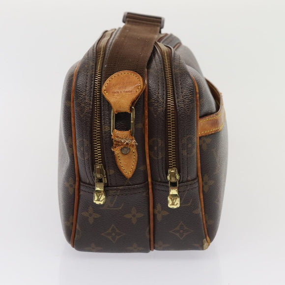 LOUIS VUITTON Monogram Reporter PM Shoulder Bag M45254 LV Auth am6563