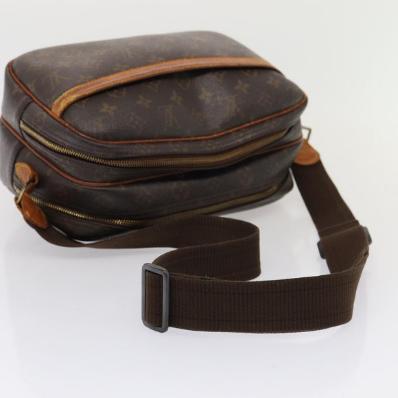 LOUIS VUITTON Monogram Reporter PM Shoulder Bag M45254 LV Auth am6563