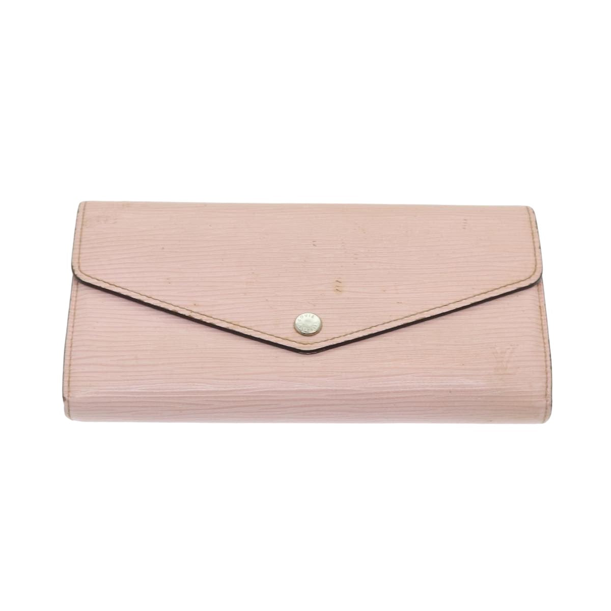 LOUIS VUITTON Epi Portefeiulle Sarah Wallet Rose claire M61394 LV Auth am6575