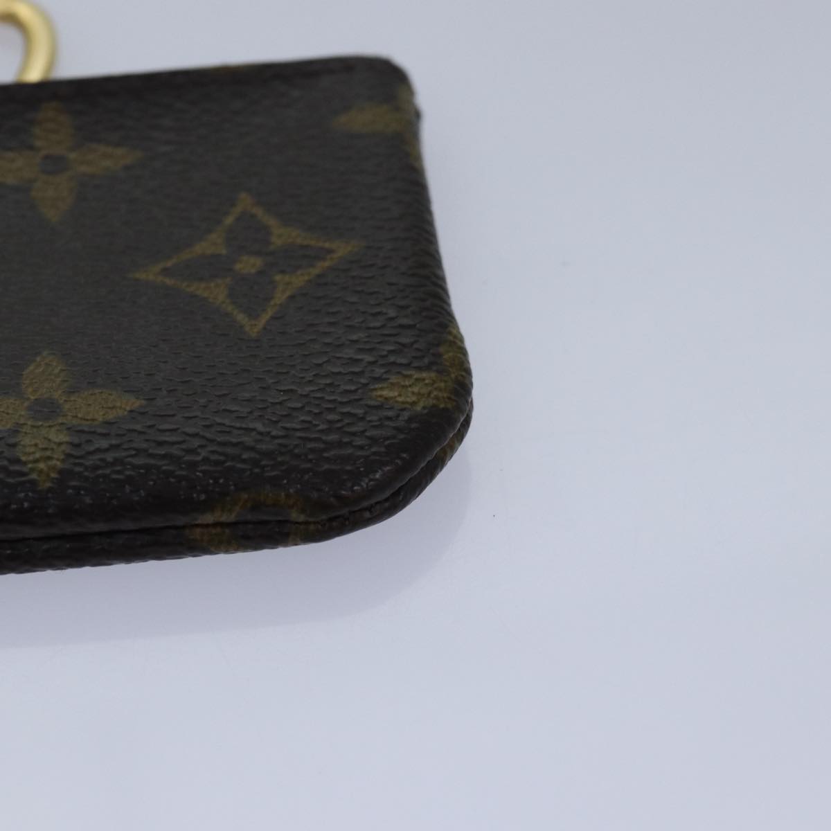 LOUIS VUITTON Monogram Pochette Cles Coin Purse M62650 LV Auth am6585