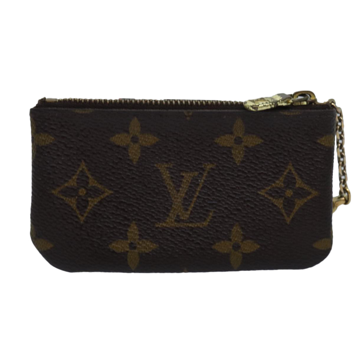 LOUIS VUITTON Monogram Pochette Cles Coin Purse M62650 LV Auth am6585 - 0