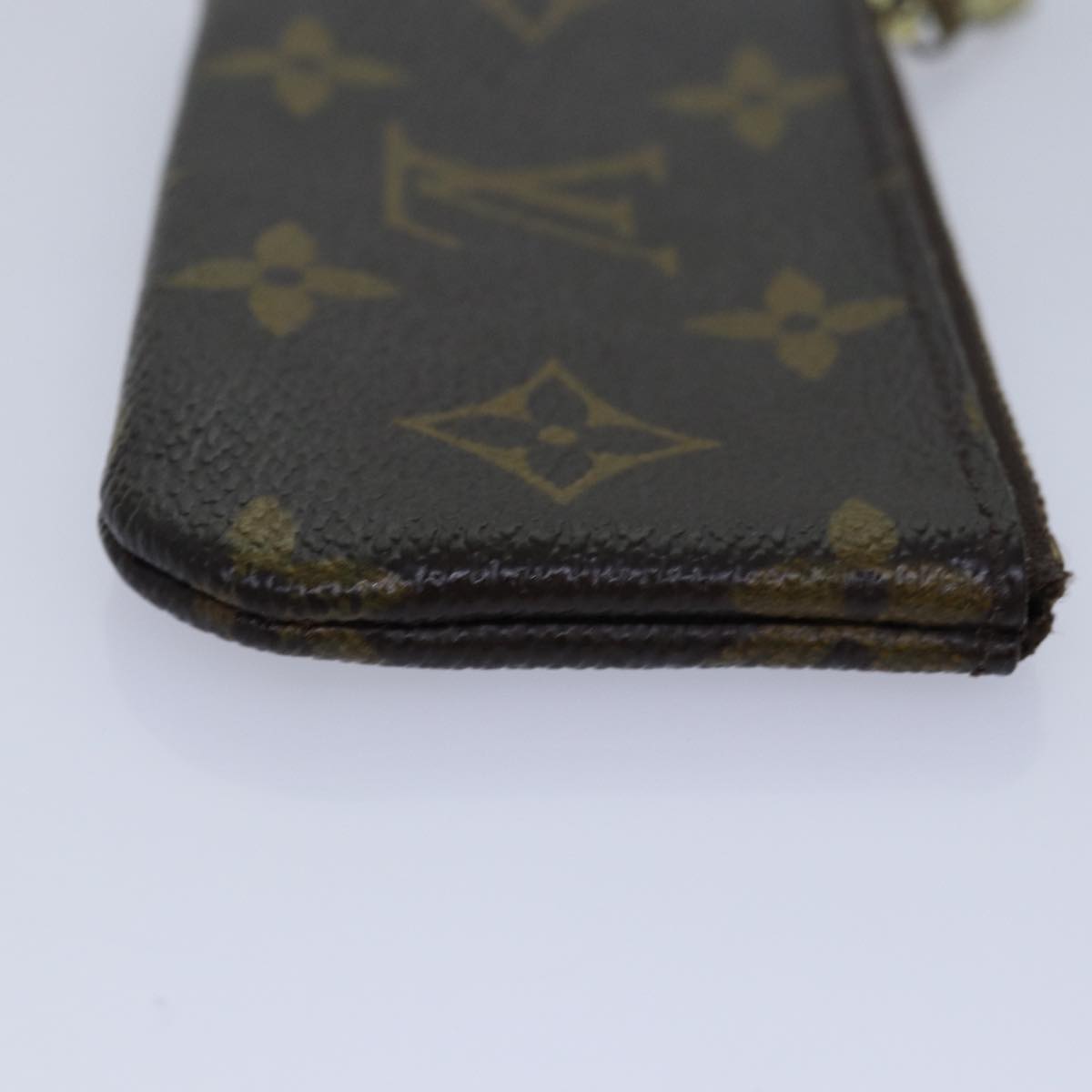 LOUIS VUITTON Monogram Pochette Cles Coin Purse M62650 LV Auth am6585