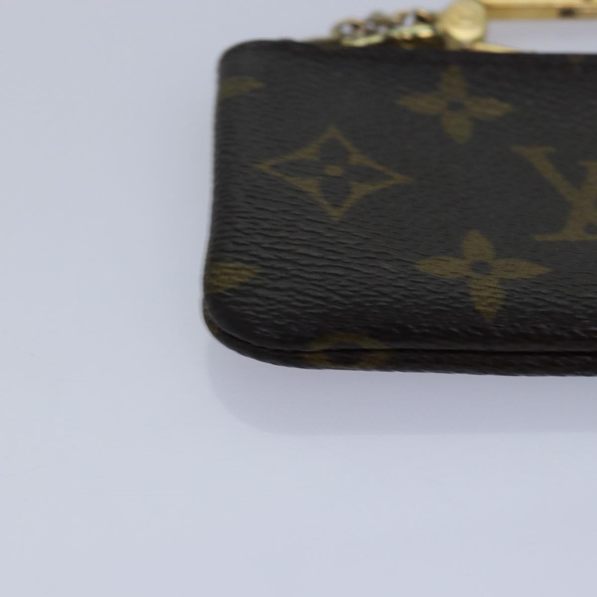 LOUIS VUITTON Monogram Pochette Cles Coin Purse M62650 LV Auth am6585