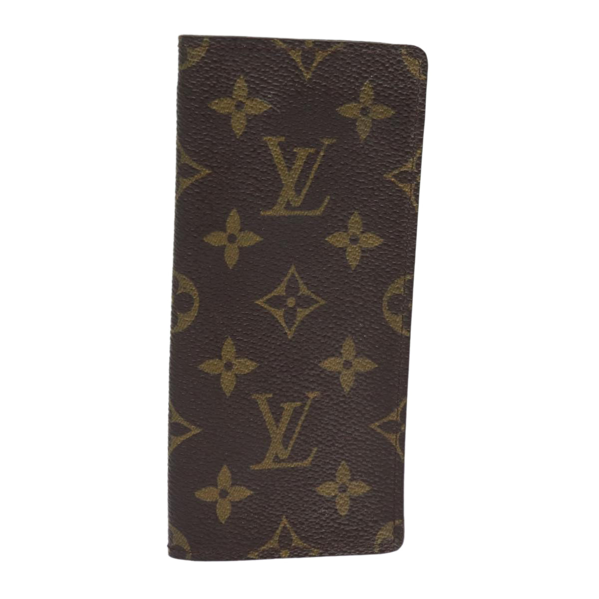 LOUIS VUITTON Monogram Etui Lunette Simple Glasses Case M62962 LV Auth am6586