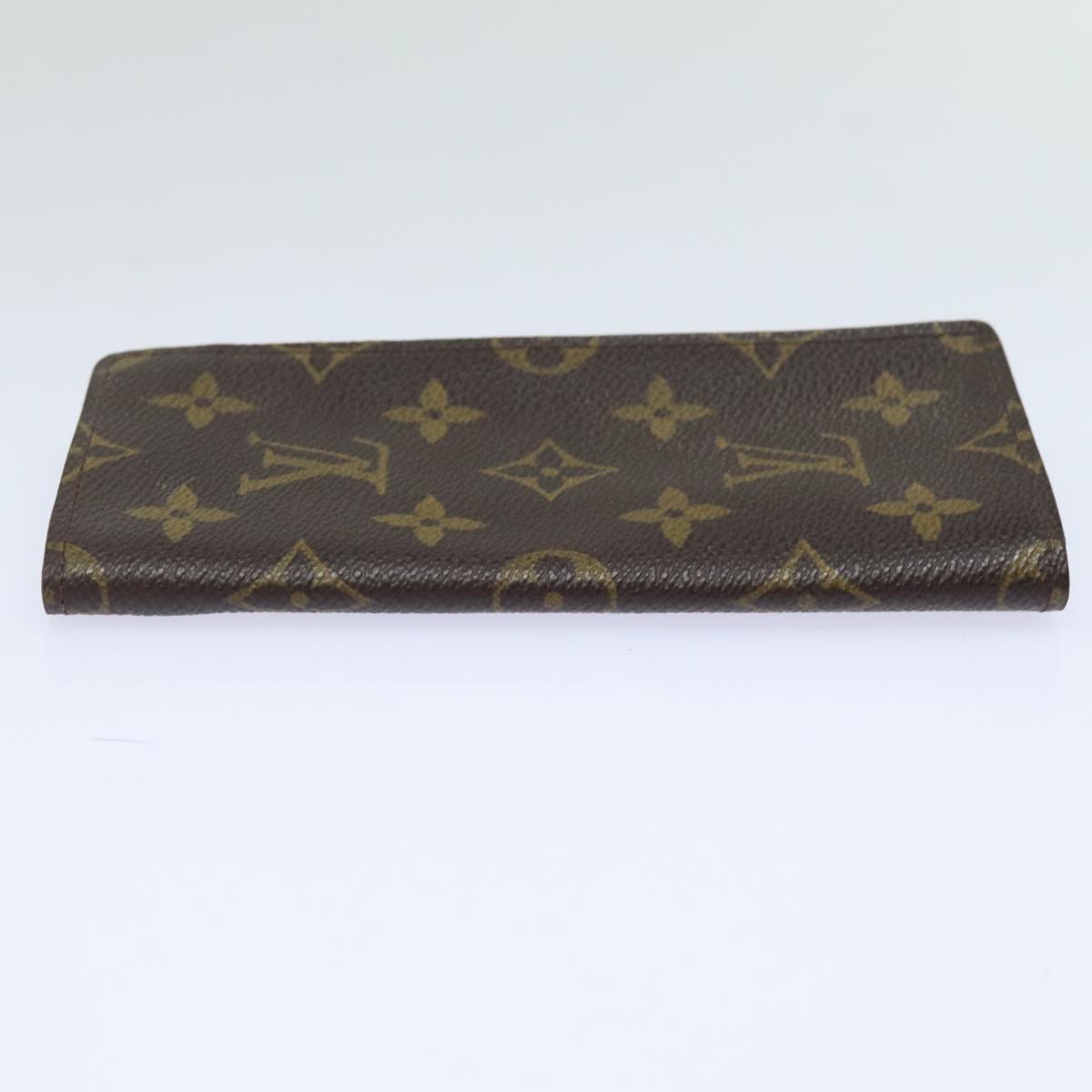 LOUIS VUITTON Monogram Etui Lunette Simple Glasses Case M62962 LV Auth am6586