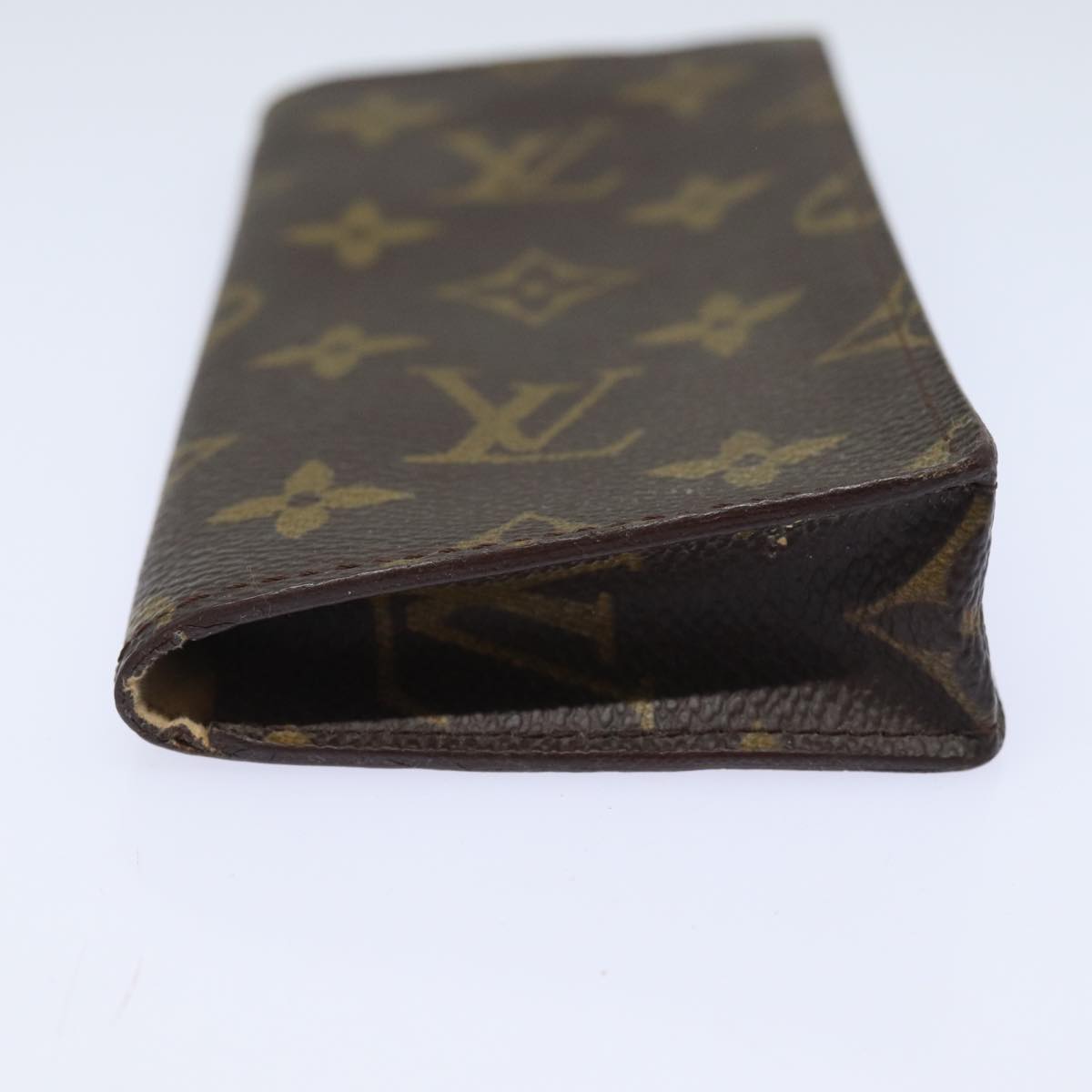 LOUIS VUITTON Monogram Etui Lunette Simple Glasses Case M62962 LV Auth am6586