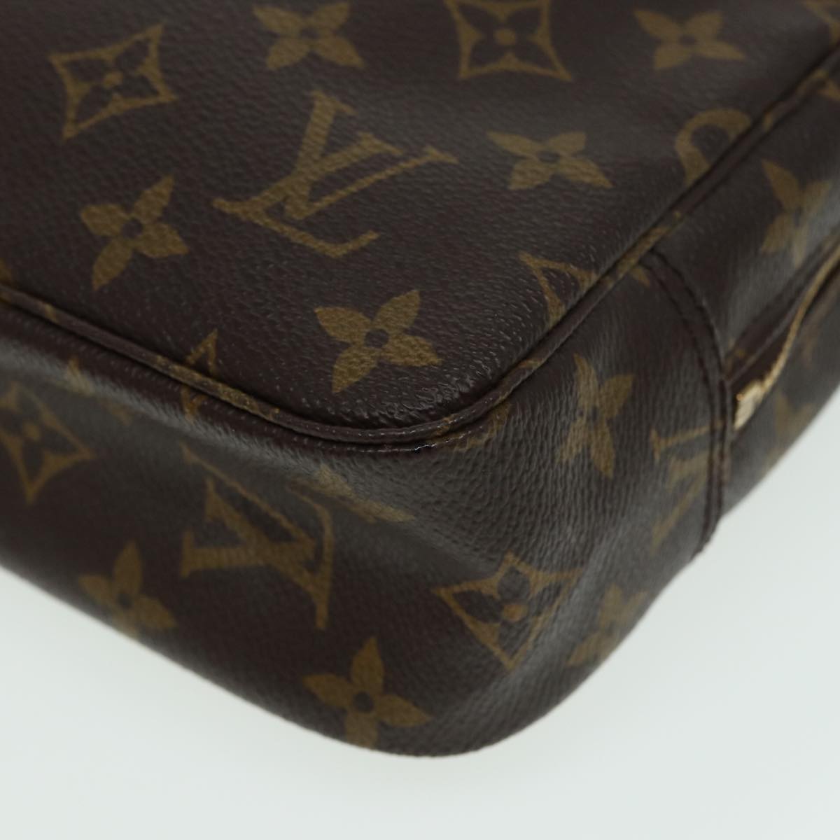 LOUIS VUITTON Monogram Trousse Toilette 23 Clutch Bag M47524 LV Auth am6587