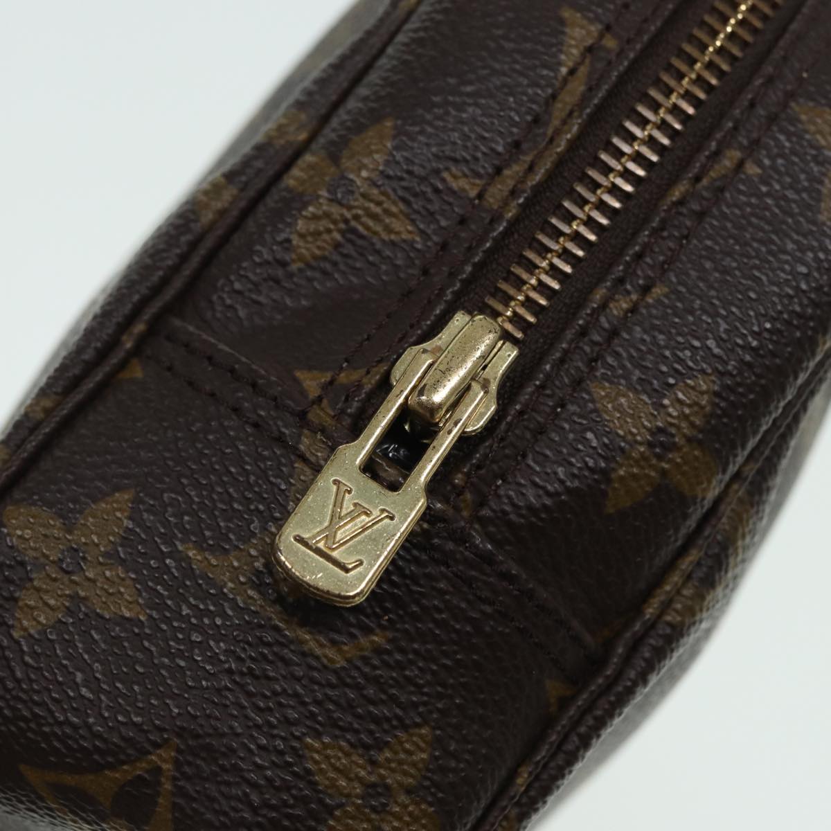 LOUIS VUITTON Monogram Trousse Toilette 23 Clutch Bag M47524 LV Auth am6587