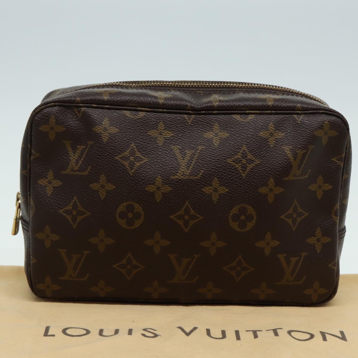 LOUIS VUITTON Monogram Trousse Toilette 23 Clutch Bag M47524 LV Auth am6587