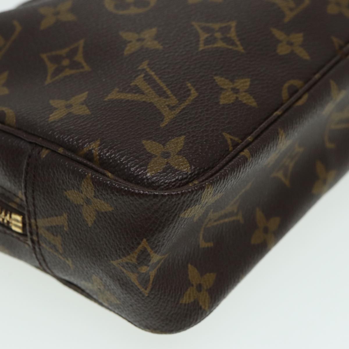 LOUIS VUITTON Monogram Trousse Toilette 23 Clutch Bag M47524 LV Auth am6587