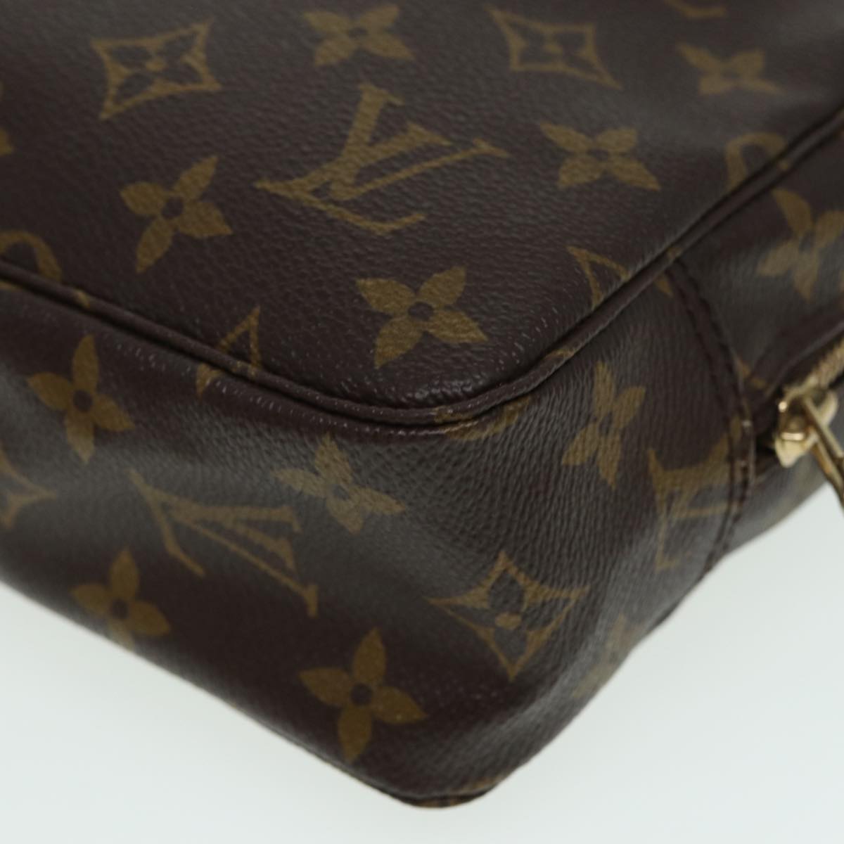 LOUIS VUITTON Monogram Trousse Toilette 23 Clutch Bag M47524 LV Auth am6587