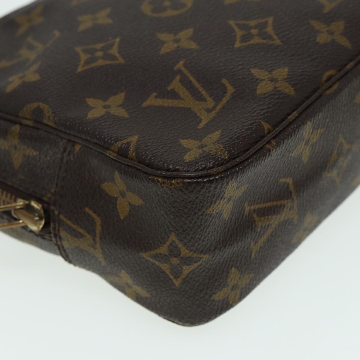 LOUIS VUITTON Monogram Trousse Toilette 23 Clutch Bag M47524 LV Auth am6588