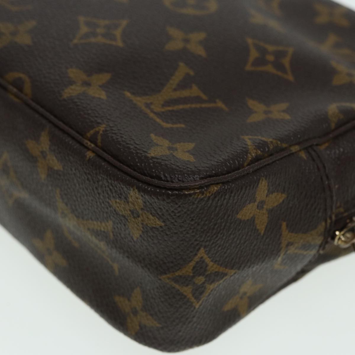 LOUIS VUITTON Monogram Trousse Toilette 23 Clutch Bag M47524 LV Auth am6588