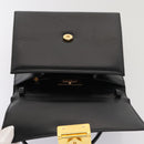 GIVENCHY Hand Bag Leather Black Auth am6590-21