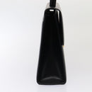 GIVENCHY Hand Bag Leather Black Auth am6590-4