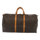 LOUIS VUITTON Monogram Keepall 60 Boston Bag M41422 LV Auth am6591-13