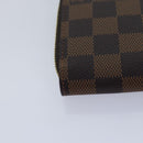 LOUIS VUITTON Damier Ebene Zippy Wallet Long Wallet N41661 LV Auth am6593SV-15