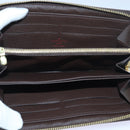 LOUIS VUITTON Damier Ebene Zippy Wallet Long Wallet N41661 LV Auth am6593SV-9