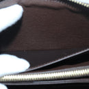 LOUIS VUITTON Damier Ebene Zippy Wallet Long Wallet N41661 LV Auth am6593SV-20