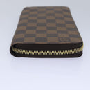 LOUIS VUITTON Damier Ebene Zippy Wallet Long Wallet N41661 LV Auth am6593SV-3