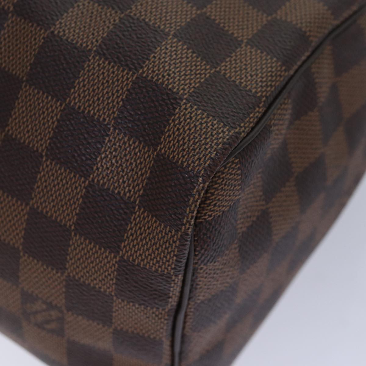 LOUIS VUITTON Damier Ebene Speedy 25 Hand Bag N41532 LV Auth am6597A