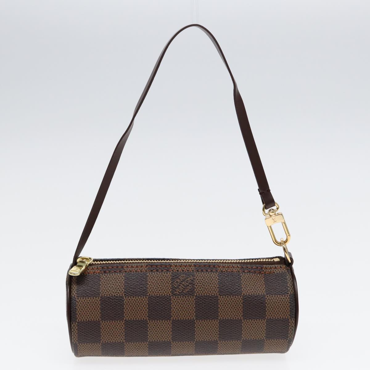 LOUIS VUITTON Damier Ebene Papillon 30 Hand Bag N51303 LV Auth am6598A