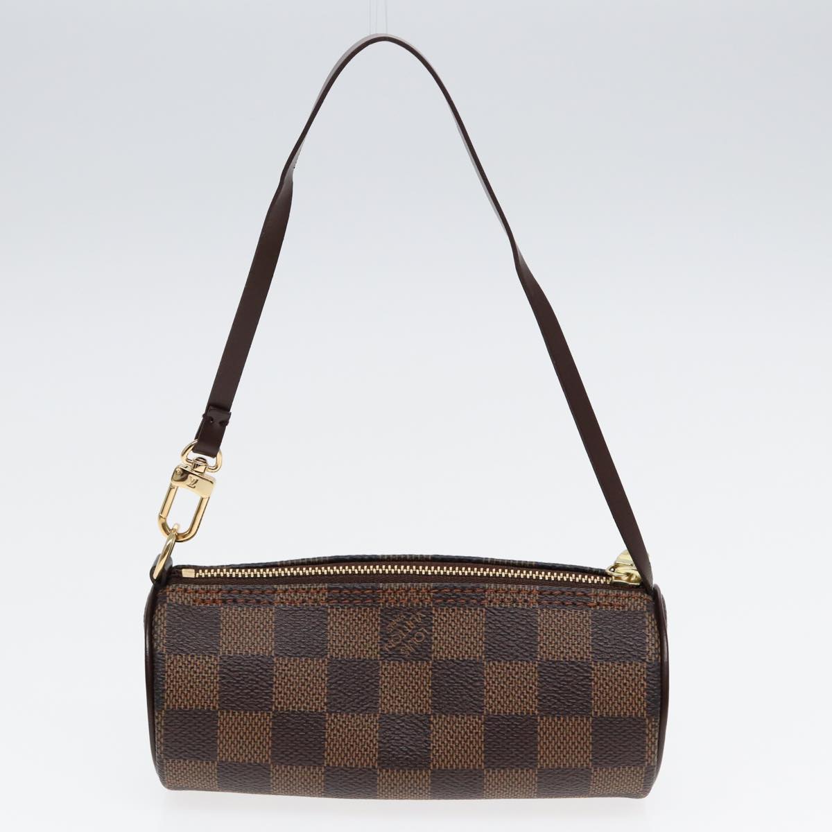 LOUIS VUITTON Damier Ebene Papillon 30 Hand Bag N51303 LV Auth am6598A