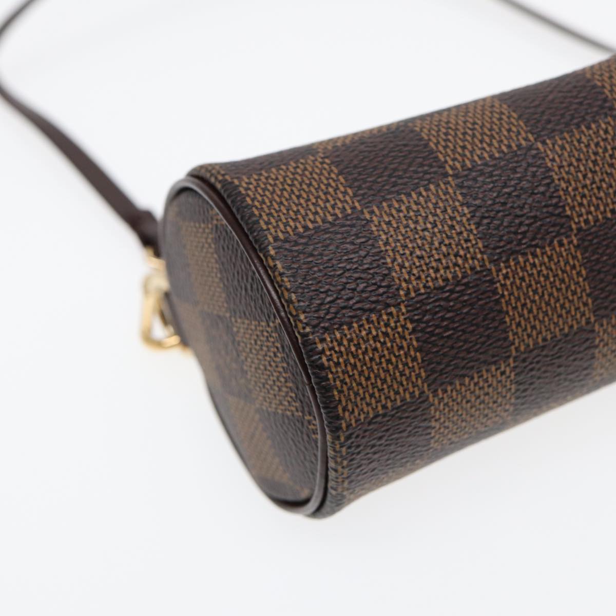 LOUIS VUITTON Damier Ebene Papillon 30 Hand Bag N51303 LV Auth am6598A