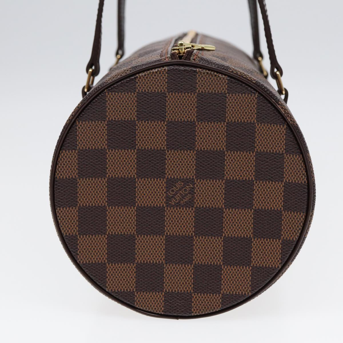 LOUIS VUITTON Damier Ebene Papillon 30 Hand Bag N51303 LV Auth am6598A