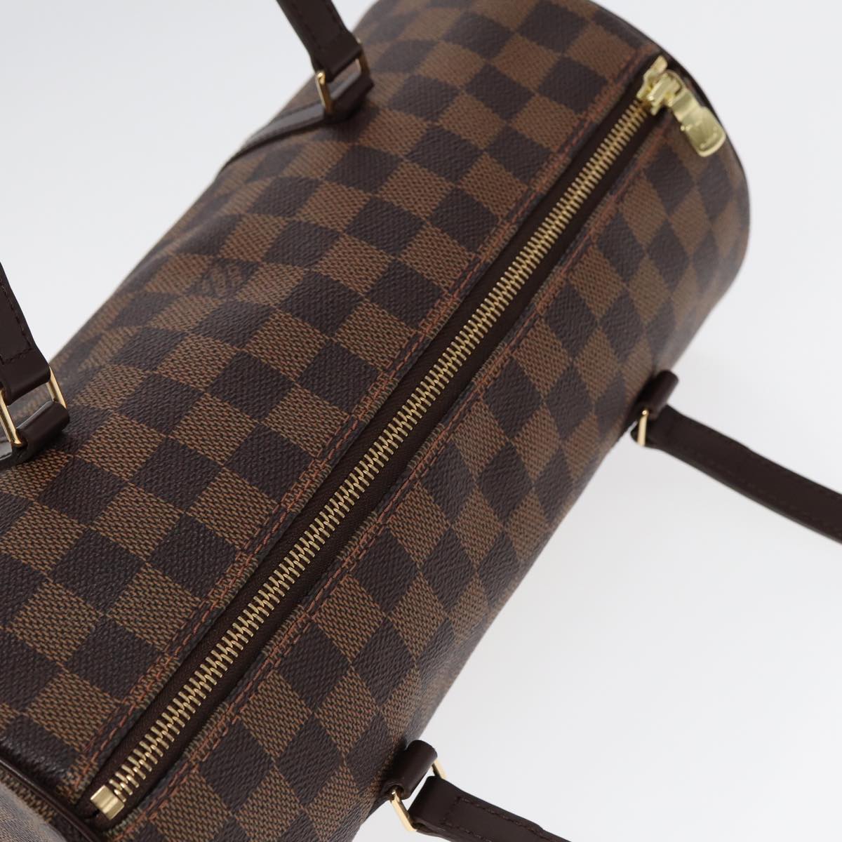 LOUIS VUITTON Damier Ebene Papillon 30 Hand Bag N51303 LV Auth am6598A