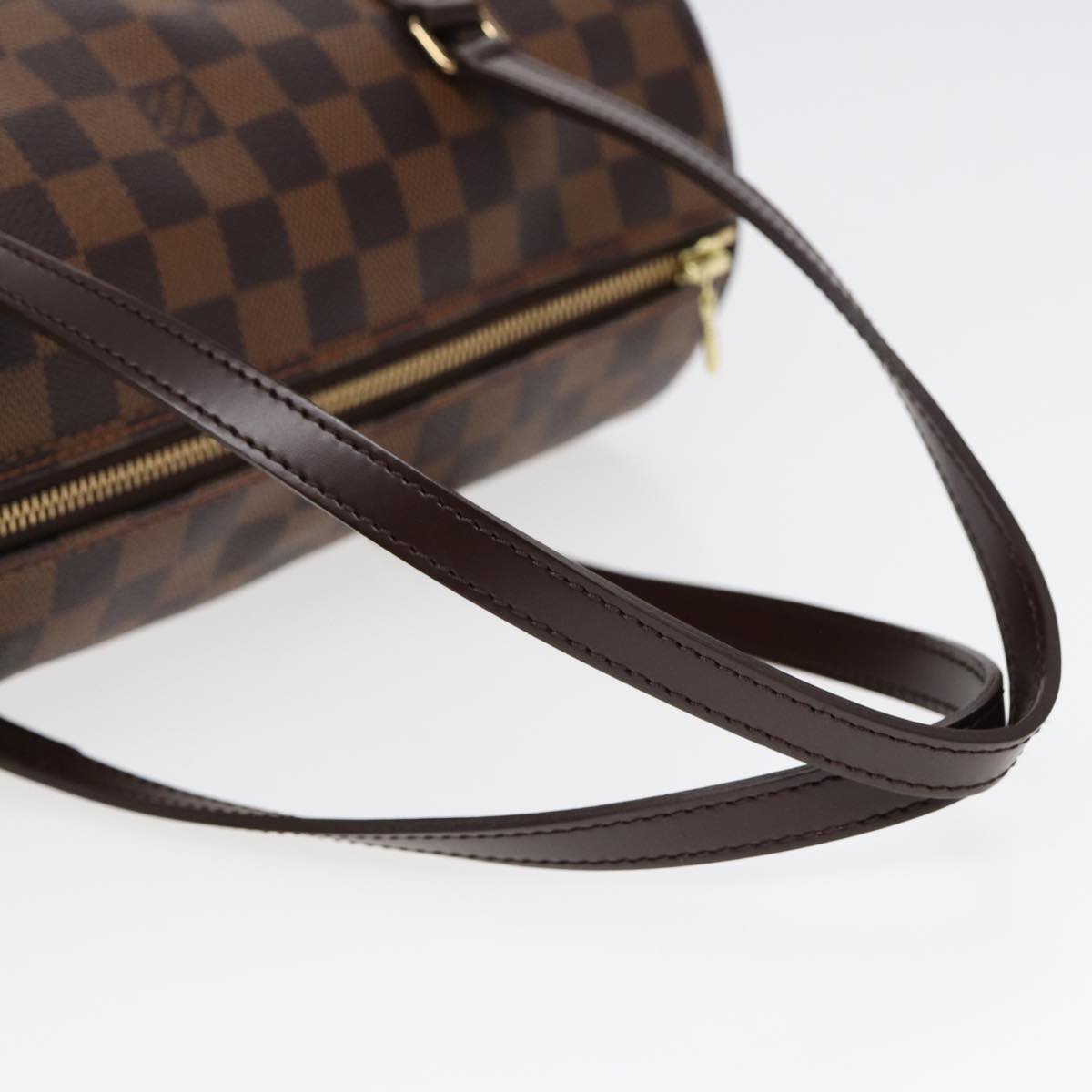 LOUIS VUITTON Damier Ebene Papillon 30 Hand Bag N51303 LV Auth am6598A