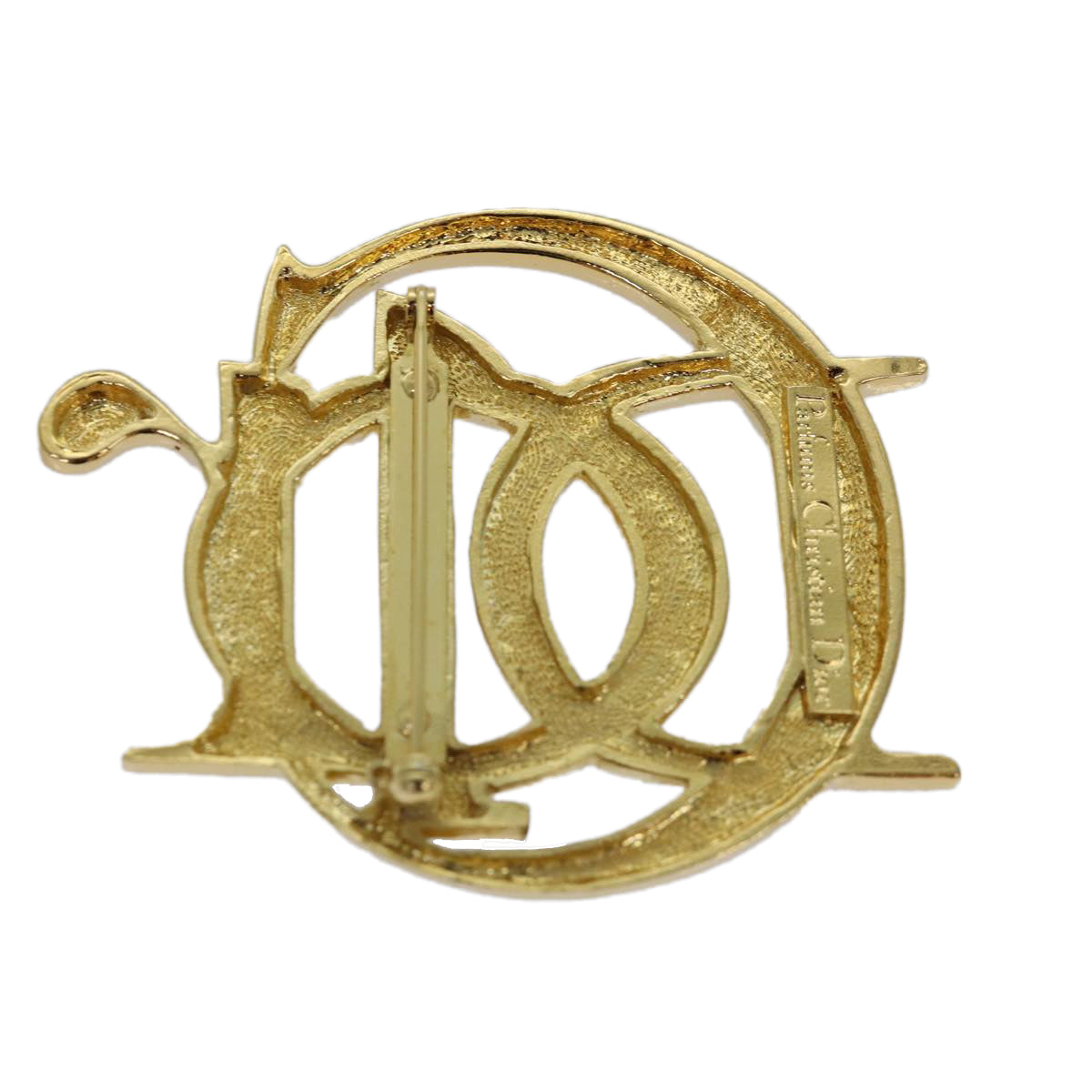 Christian Dior Brooch metal Gold Auth am6610 - 0