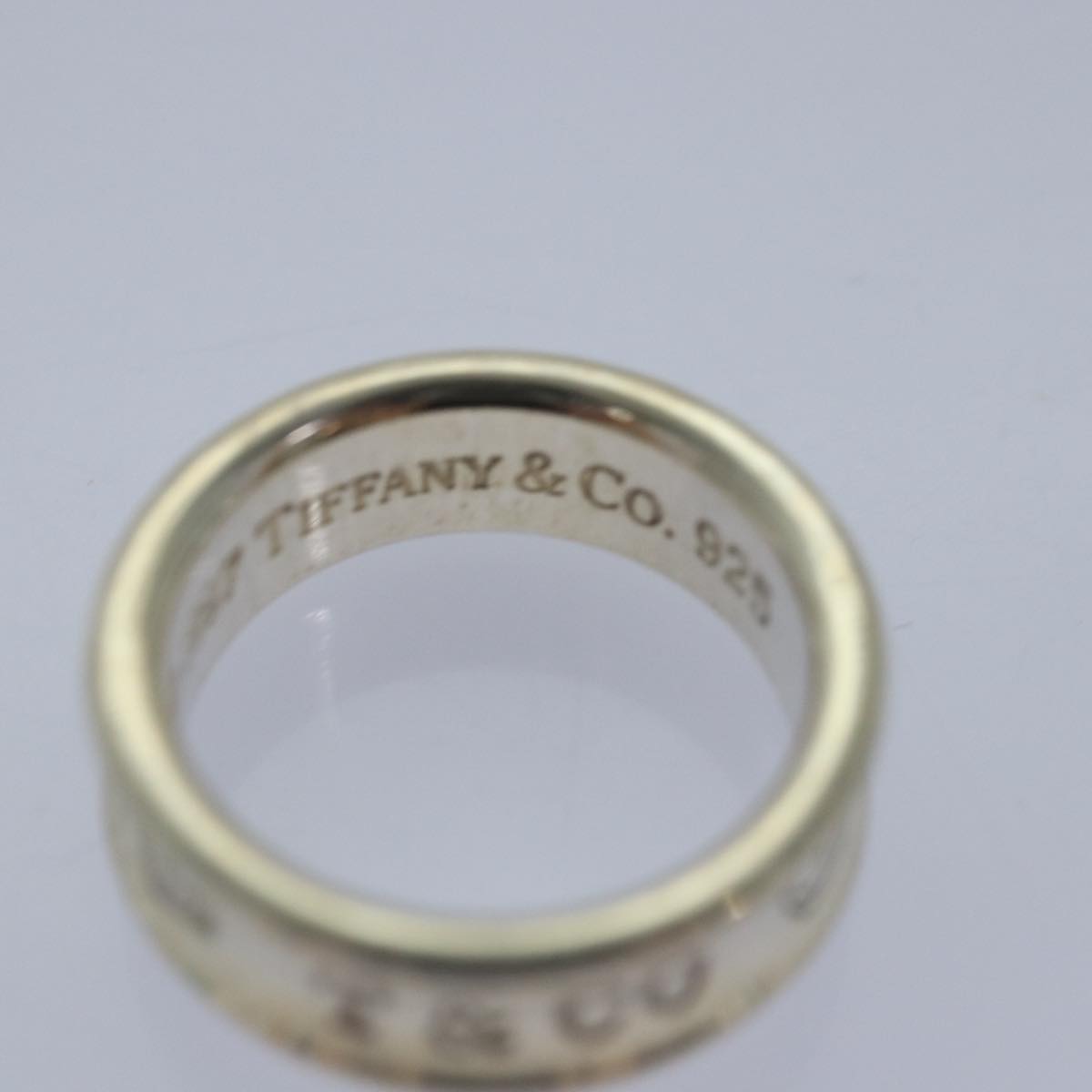 TIFFANY&Co. Ring Ag925 Silver Auth am6630