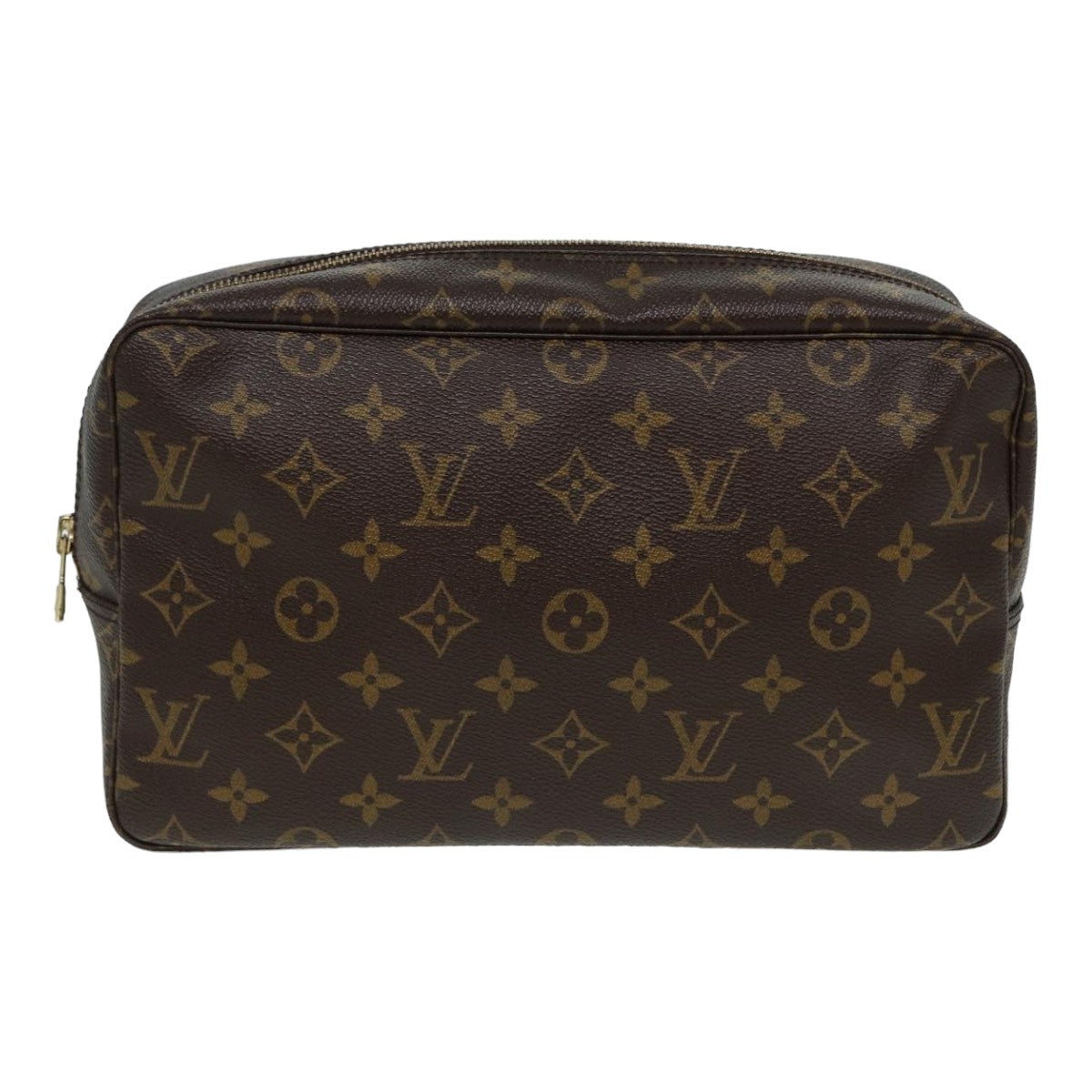 LOUIS VUITTON Monogram Trousse Toilette 28 Clutch Bag M47522 LV Auth am6631