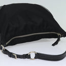 PRADA Shoulder Bag Nylon Black Auth am6640-6