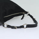 PRADA Shoulder Bag Nylon Black Auth am6640-7
