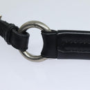 PRADA Schoudertas Nylon Zwart Auth am6640-8