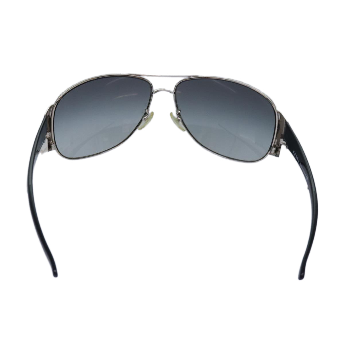 PRADA Sunglasses Black White Auth am6642 - 0