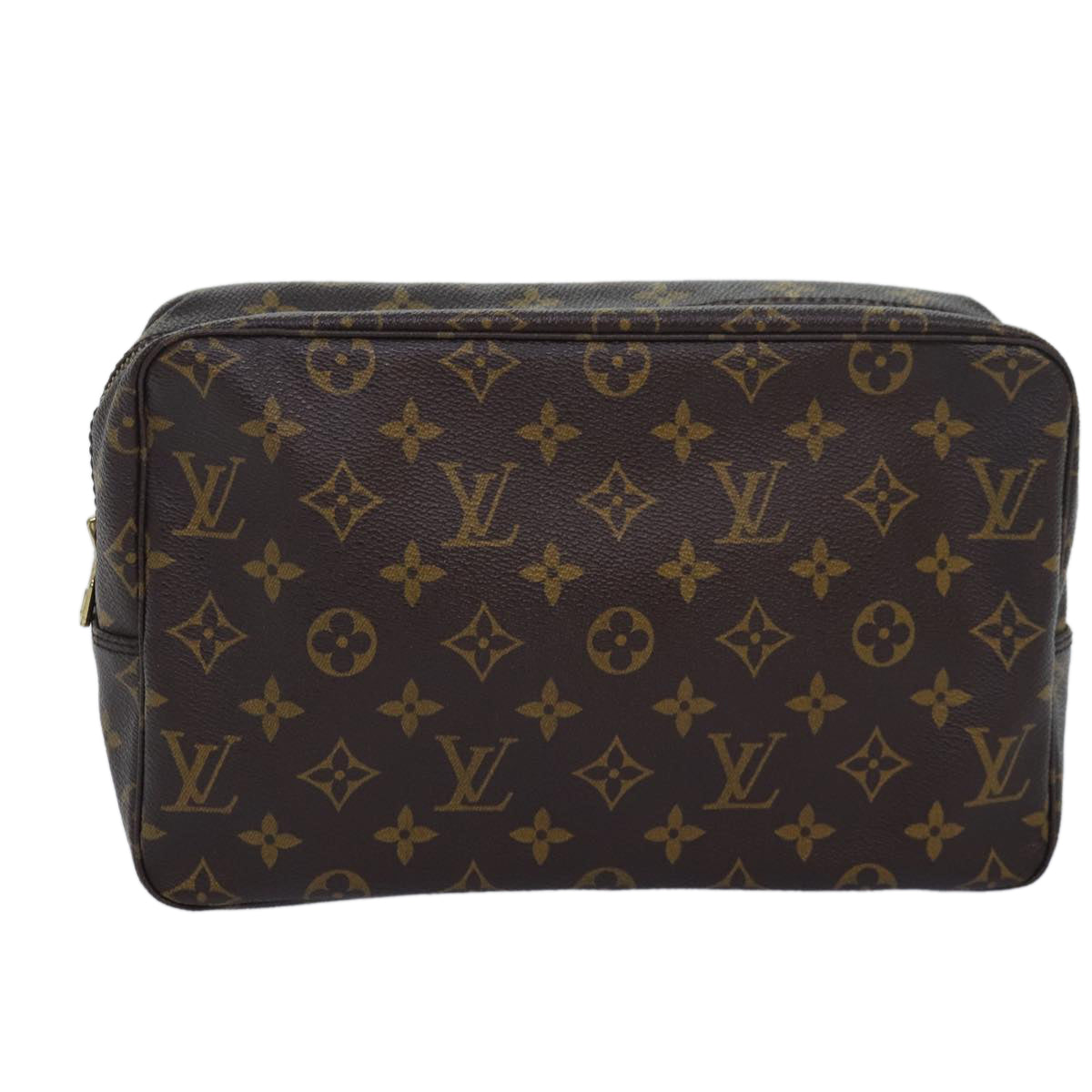 LOUIS VUITTON Monogram Trousse Toilette 28 Clutch Bag M47522 LV Auth am6653