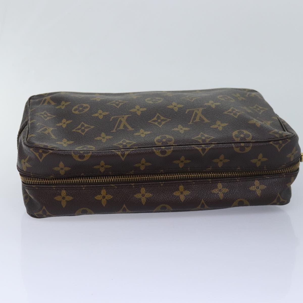 LOUIS VUITTON Monogram Trousse Toilette 28 Clutch Bag M47522 LV Auth am6653