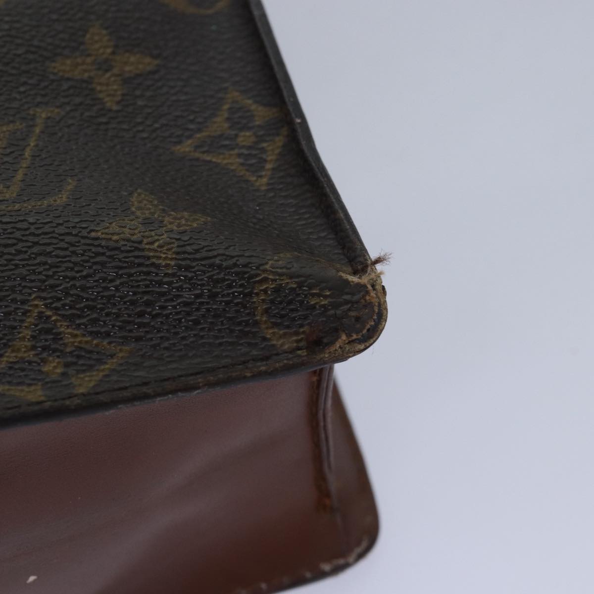 LOUIS VUITTON Monogram Pochette Homme Clutch Bag M51795 LV Auth am6658