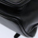 GUCCI Bamboo Backpack Leather Black Auth am6663-17