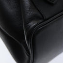 GUCCI Bamboo Backpack Leather Black Auth am6663-18