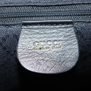 GUCCI Bamboo Backpack Leather Black Auth am6663-22