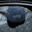 GUCCI Bamboo Hand Bag Nylon Black Auth am6667-19