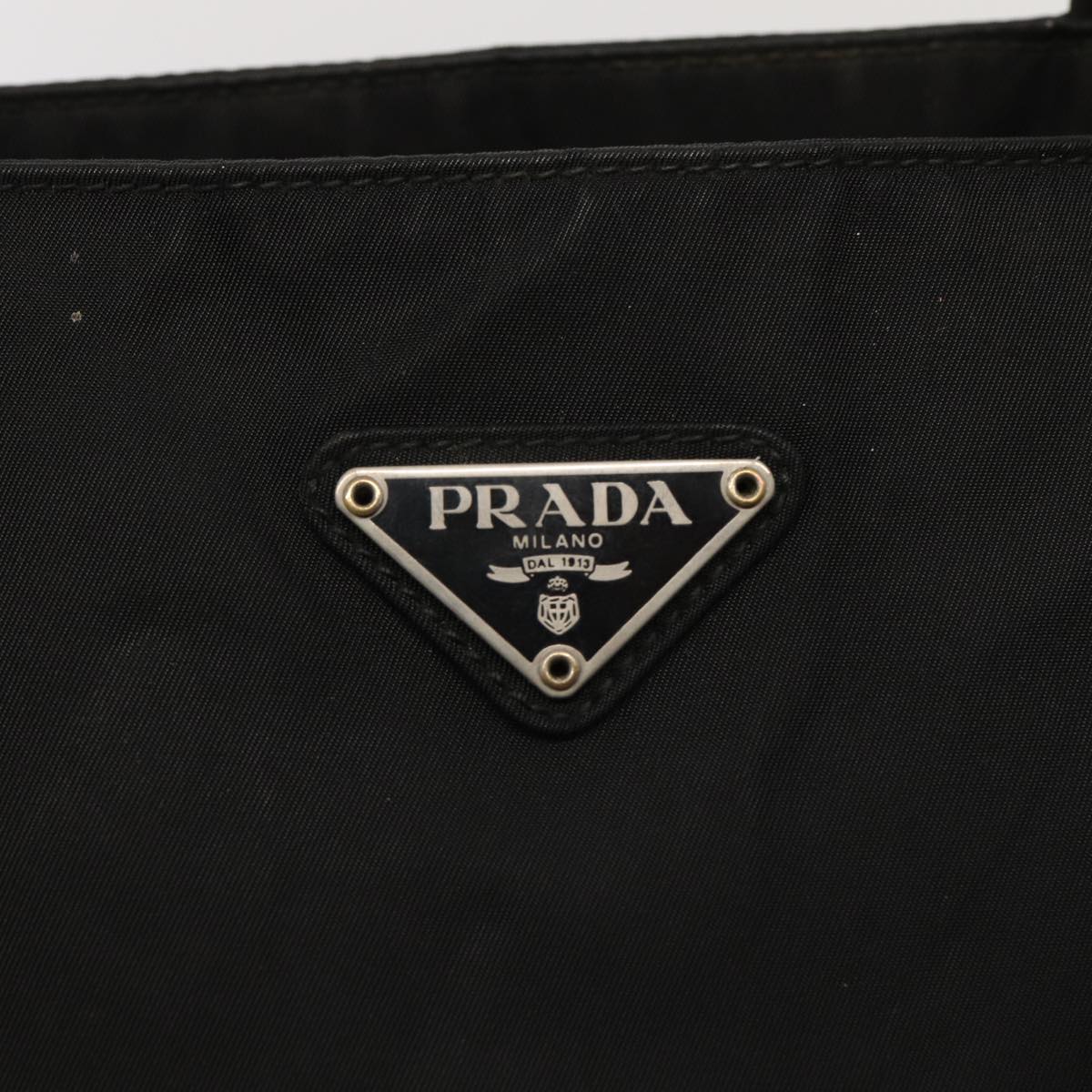 PRADA Hand Bag Nylon Black Auth am6668