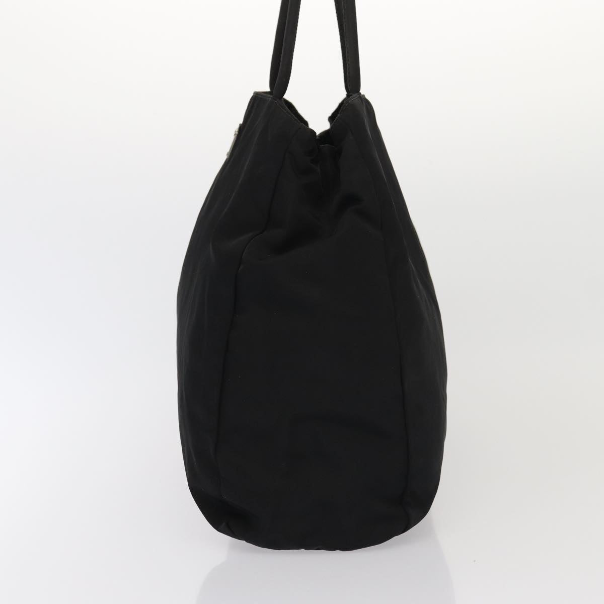 PRADA Hand Bag Nylon Black Auth am6668